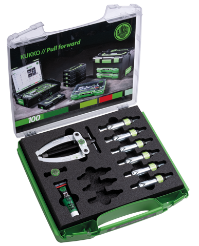 Zestaw do wyciągania łożysk kulkowych KUKKO 25-N