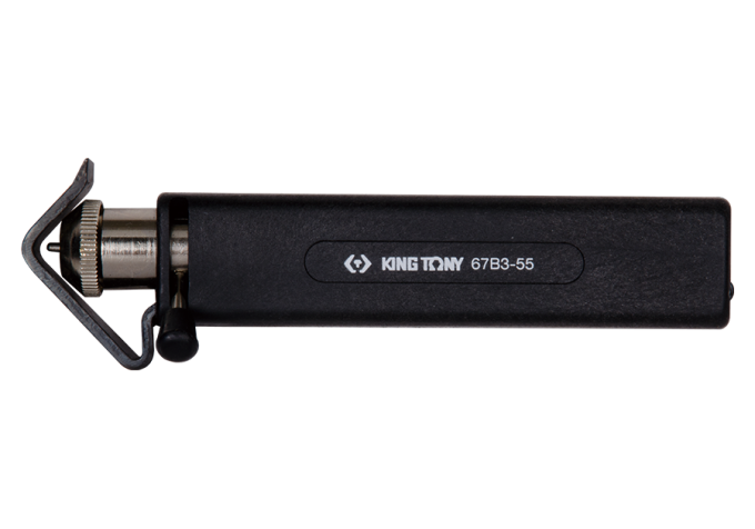 Nóż do ściągania izolacji 140mm KING TONY 67B3-55