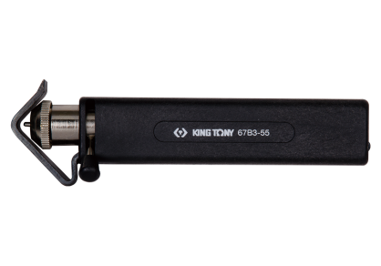 Nóż do ściągania izolacji 140mm KING TONY 67B3-55