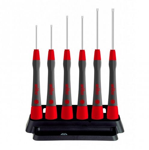 Wkrętak śrubokręt precyzyjny zestaw PicoFinish® TORX® 6-cz. z uchwytem 42996 WIHA
