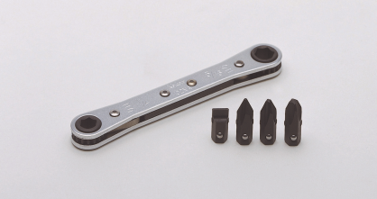 Zestaw klucz oczkowy +bity 1/4" 5szt. KOKEN