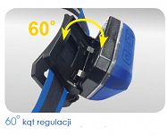 Latarka czołowa 3W COB LED KING TONY 9TA52A - 3