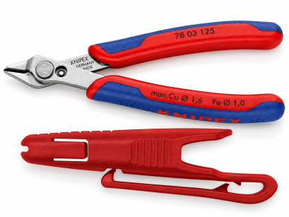 Zestaw szczypce do precyzyjnego cięcia Super Knips 78 03 125 + kabura 78 09 LE KNIPEX 145519
