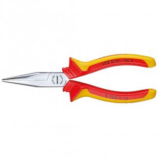 Szczypce płasko-okrągłe VDE 160 mm Nr VDE 8132-160 H GEDORE 1552112