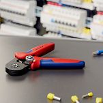Szczypce do Zaciskania Tulejek w sześciokąt do 16 mm² KNIPEX 97 53 14 - 20