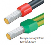 Szczypce do Zaciskania Tulejek w sześciokąt do 16 mm² KNIPEX 97 53 14 - 4