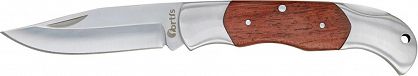 Nóż roboczy, okładzina drewniana, w skorzanym etui 175mm FORTIS 4317784728034