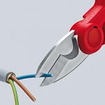 Nożyczki dla Elektryków KNIPEX 95 05 155 SB - 3
