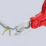 Nożyczki dla Elektryków KNIPEX 95 05 155 SB - 4