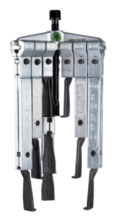 Ściągacz 3-ramienny uniwersalny ze smukłymi ramionami w zestawie KUKKO 30-3-SP