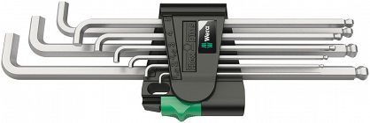 Imbusy z krótkim ramieniem w zestawie 1,5mm-10mm WERA 05073594001