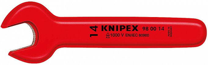 Klucz płaski izolowany 13.0 KNIPEX 98 00 13
