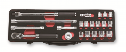 Zestaw kluczy nasadowych 3/8" seria Z-EAL 21szt. KOKEN