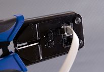 Zaciskarka z regulacją do kabli sieciowych KING TONY 67F1-08 - 2