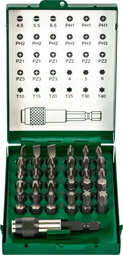 Zestaw BIT, 7-częściowy 31-częściowy FORTIS 4317784729208