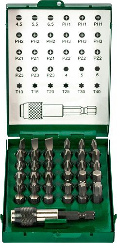 Zestaw BIT, 7-częściowy 31-częściowy FORTIS 4317784729208