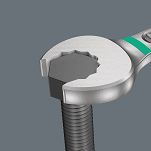 Klucze Joker 9640 z zestawem 11 części 8-19mm listwa magnetyczna WERA 05020233001 - 8
