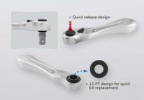 Zestw bitów z grzechotką 26 elementów KING TONY 1026CQ-AM - 5