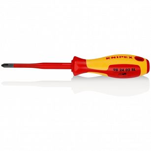 Wkrętak śrubokręt (Slim) do gniazd krzyżowych PH 2  KNIPEX 98 24 02 SL