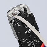 Zaciskarka profesjonalna wzmocniona do RJ10, RJ 11/12, RJ 45 KNIPEX 97 51 12 - 2