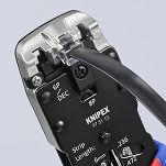 Zaciskarka profesjonalna wzmocniona do RJ10, RJ 11/12, RJ 45 KNIPEX 97 51 12 - 3