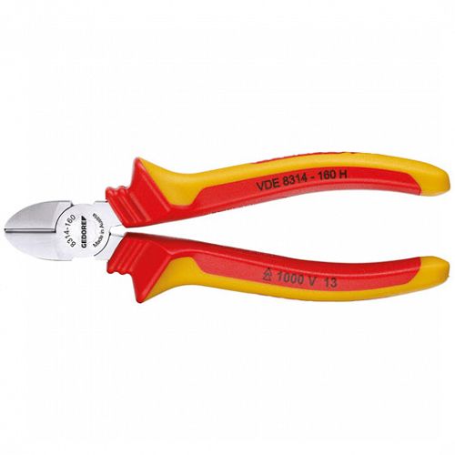 Szczypce VDE do cięcia bocznego 160 mm Nr VDE 8314-160 H GEDORE 1552163