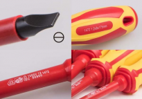 Wkrętak śrubokręt płaski izolowany 6,5 x 1,2mm 6,0 x 150mm KING TONY 14726506 - 2