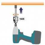 Nasadka 6-kątna z trzpieniem HEX 1/4