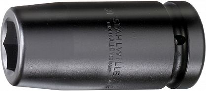 Nasadka 1" IMPACT 30mm, 6-kątna, długa 66 IMP 30 STAHLWILLE 26020030