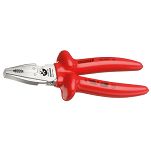 Szczypce-kombinerki mocne VDE z zanurzeniową izolacją 225 mm Nr VDE 8250-225 GEDORE 6720330 - 3