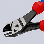 Szczypce Tnące Boczne TwinForce KNIPEX 73 72 180 F - 4