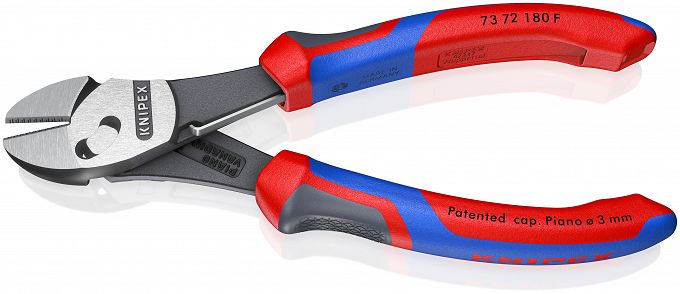 W SPRZEDAŻY STARA WERSJA Szczypce Tnące Boczne TwinForce KNIPEX 73 72 180 F