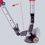 Nożyce Zapadkowe do Kabli 38mm KNIPEX 95 32 038 - 5