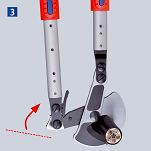 Nożyce Zapadkowe do Kabli 38mm KNIPEX 95 32 038 - 4