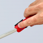 Ściągacz z kabli przewodów Okrągłych NYM aż do 5 x 2,5 mm2 KNIPEX 16 85 125 SB - 6