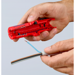 Ściągacz z kabli przewodów Okrągłych NYM aż do 5 x 2,5 mm2 KNIPEX 16 85 125 SB - 2