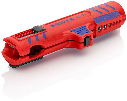 Ściągacz z kabli przewodów Okrągłych NYM aż do 5 x 2,5 mm2 KNIPEX 16 85 125 SB