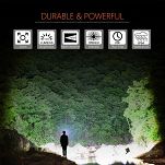 Latarka ręczna 1000 lum, zoom NICRON - 8