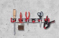 Uchwyt mini 6szt. listwa 0,5m MINI BRUNS 6.0.050M - 6