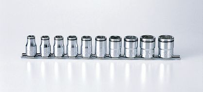 Zestaw nasadek 10mm-22mm sześciokątnych z funkcją przytrzymywania KOKEN