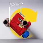 Obcinak do rur miedz mosiądz inox 3-30 mm TubiX S KNIPEX 90 31 01 - 6