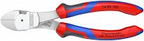 Szczypce Tnące Boczne o zwiększonym przełożeniu KNIPEX 74 05 180 - 3