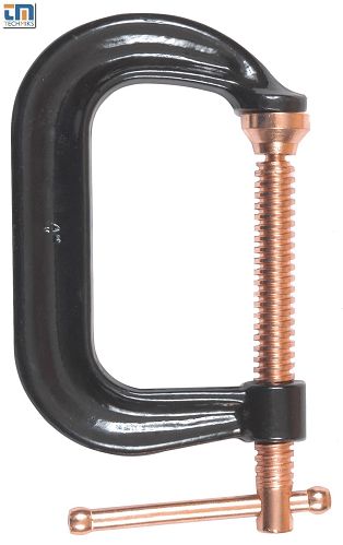 Ścisk śrubowy ślusarski 105/85mm 