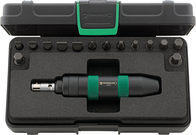 Wkrętak udarowy z zestawem końcówek STAHLWILLE 96323001