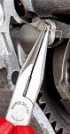 Szczypce tnące półokrągłe (Szczypce radiowe) KNIPEX 25 01 140 - 2