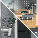 Zestaw wkrętaków śrubokrętów do śrub z profilem Hex-Plus 454/7 HF Set 2 z rękojeścią poprzeczną i funkcją przytrzymywania, 7 część WERA 05023453001 - 9