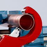 Obcinak do rur miedz mosiądz inox 6-76 mm TubiX® XL KNIPEX 90 31 03 BK - 3