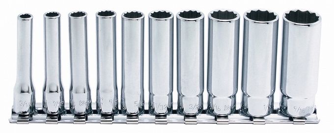 Zestaw nasadek dwunastokątnych 3/16