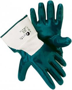 Rękawice nitrylowe Mechanic rozmiar 10 niebieskie FORTIS 4317784794169