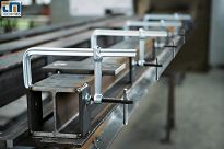 Ścisk śrubowy ślusarski stalowy 600x120mm classiX GS z pokrętłem BESSEY GS60K - 3